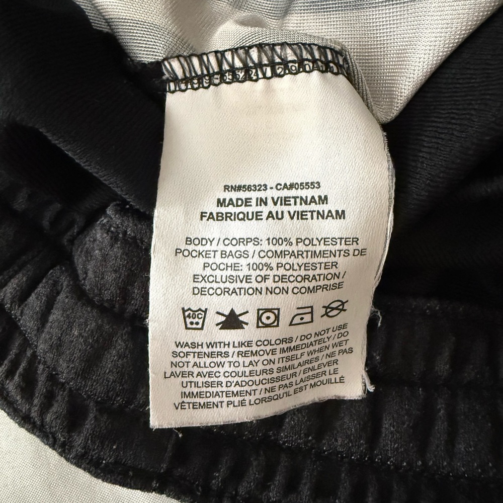 Nike Dri Fit Boys Shorts Large Black White Basketball Athletic Mesh - Picture 5 of 5